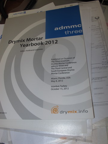 Drymix Mortar Yearbook 2012