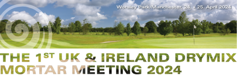 The 1st UK & Ireland Drymix Mortar Meeting and Golf Competition, Manchester, UK, 24.+25. April 2024, Admission